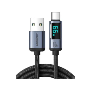 Joyroom S-AC066A16 Type-C Cable With LED Display 66W - Black